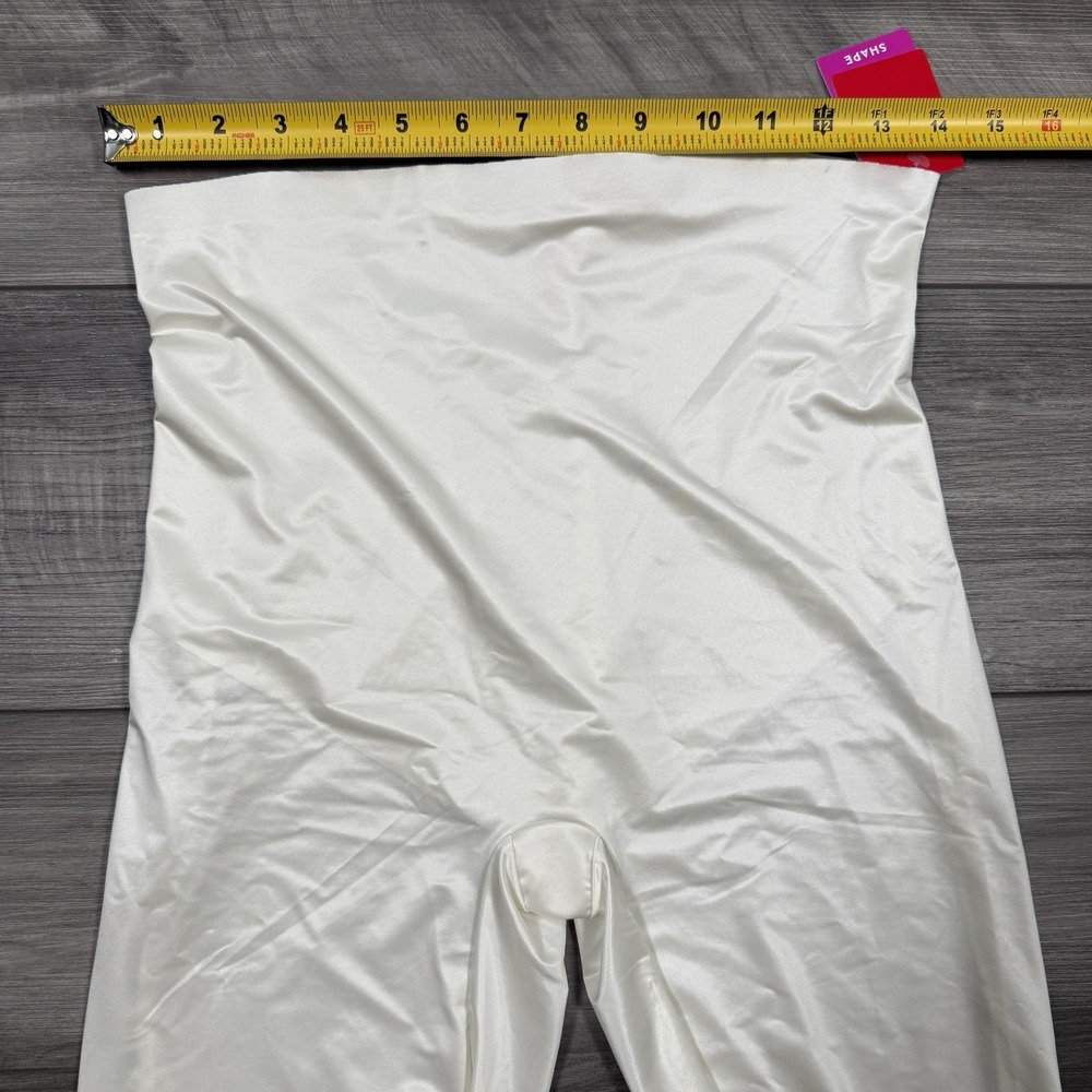 Spanx Women High-Waisted Mid-Thigh Sheers Linen Cream Size XL‎ NEW - Picture 2 of 7